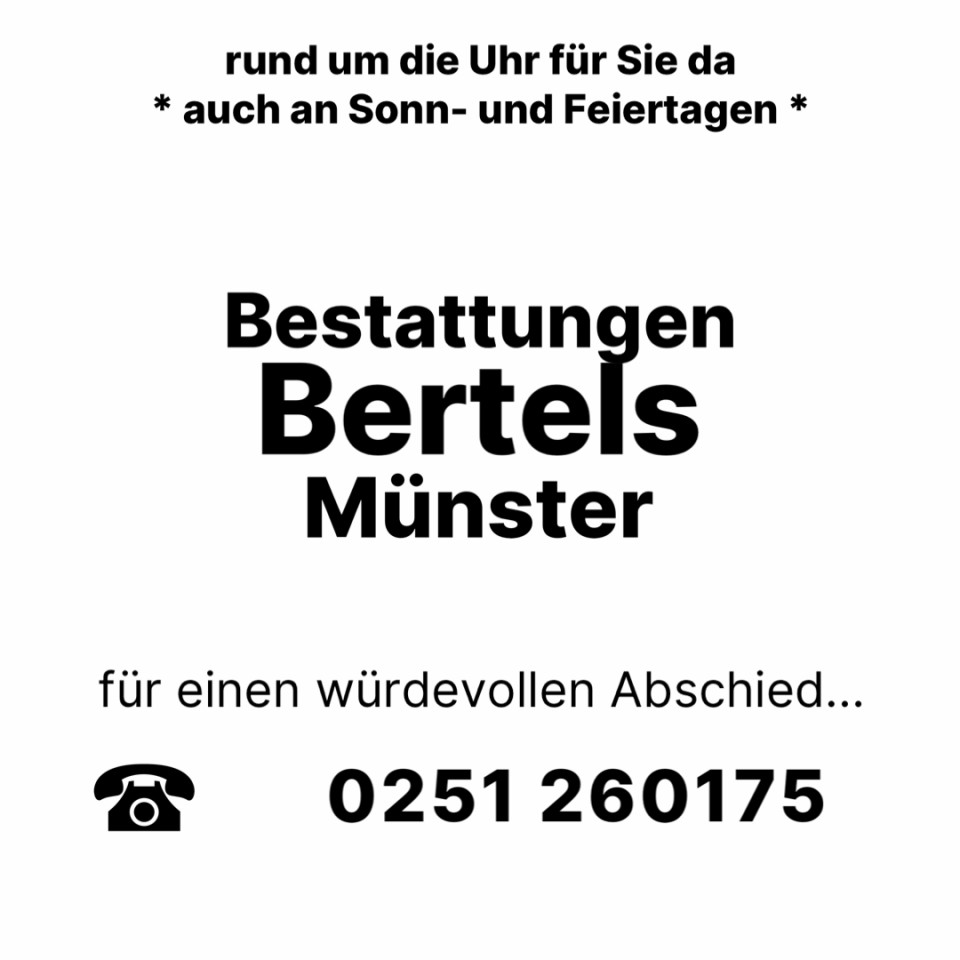Beerdigungen Kinderhaus